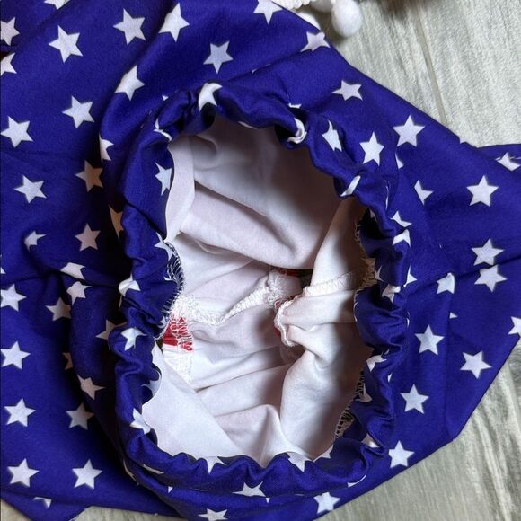 Patriotic Baby Outfit with Headband 3-6M - Picture 5 of 7